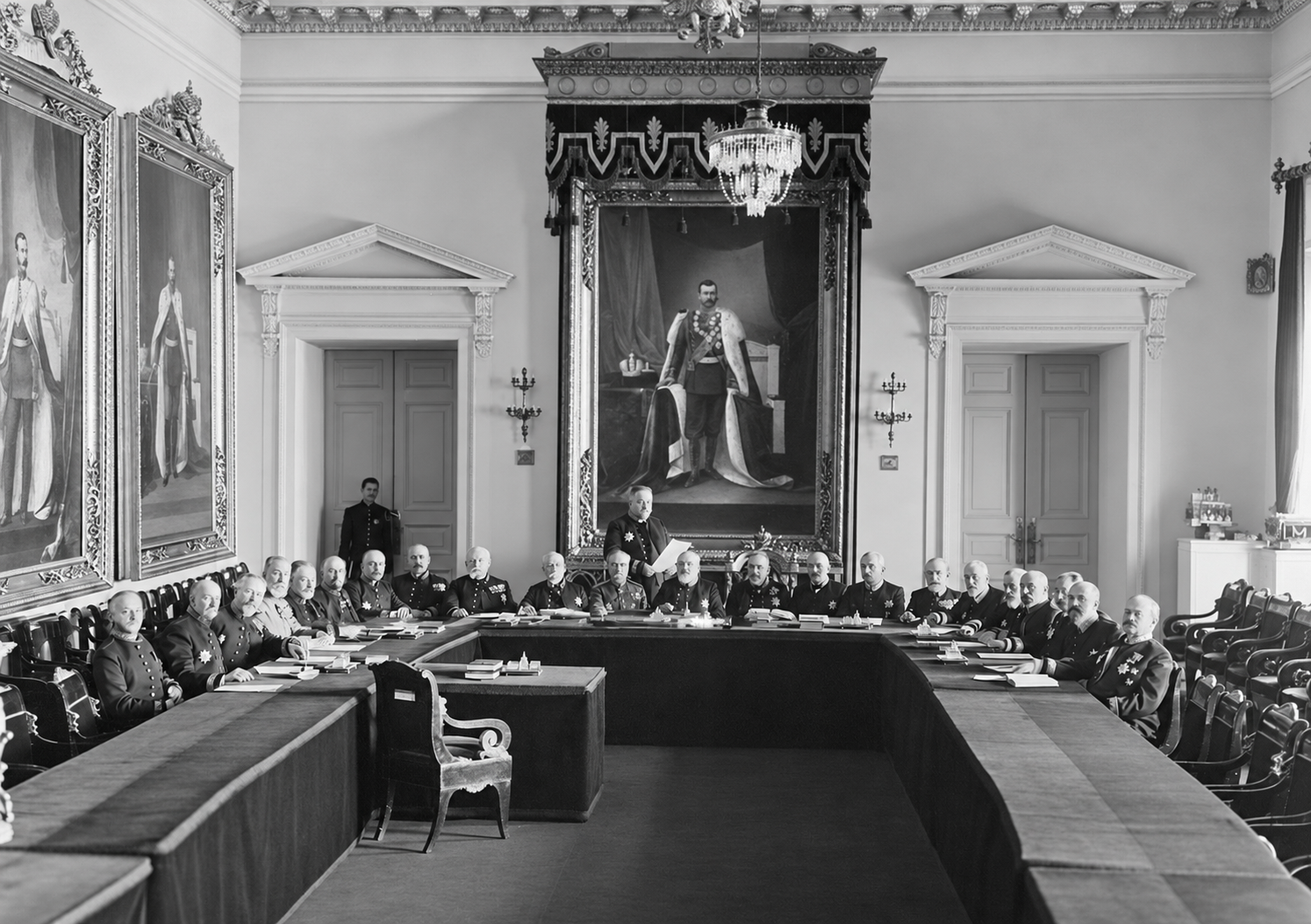 Заседание Правительствующего Сената в 1912 году