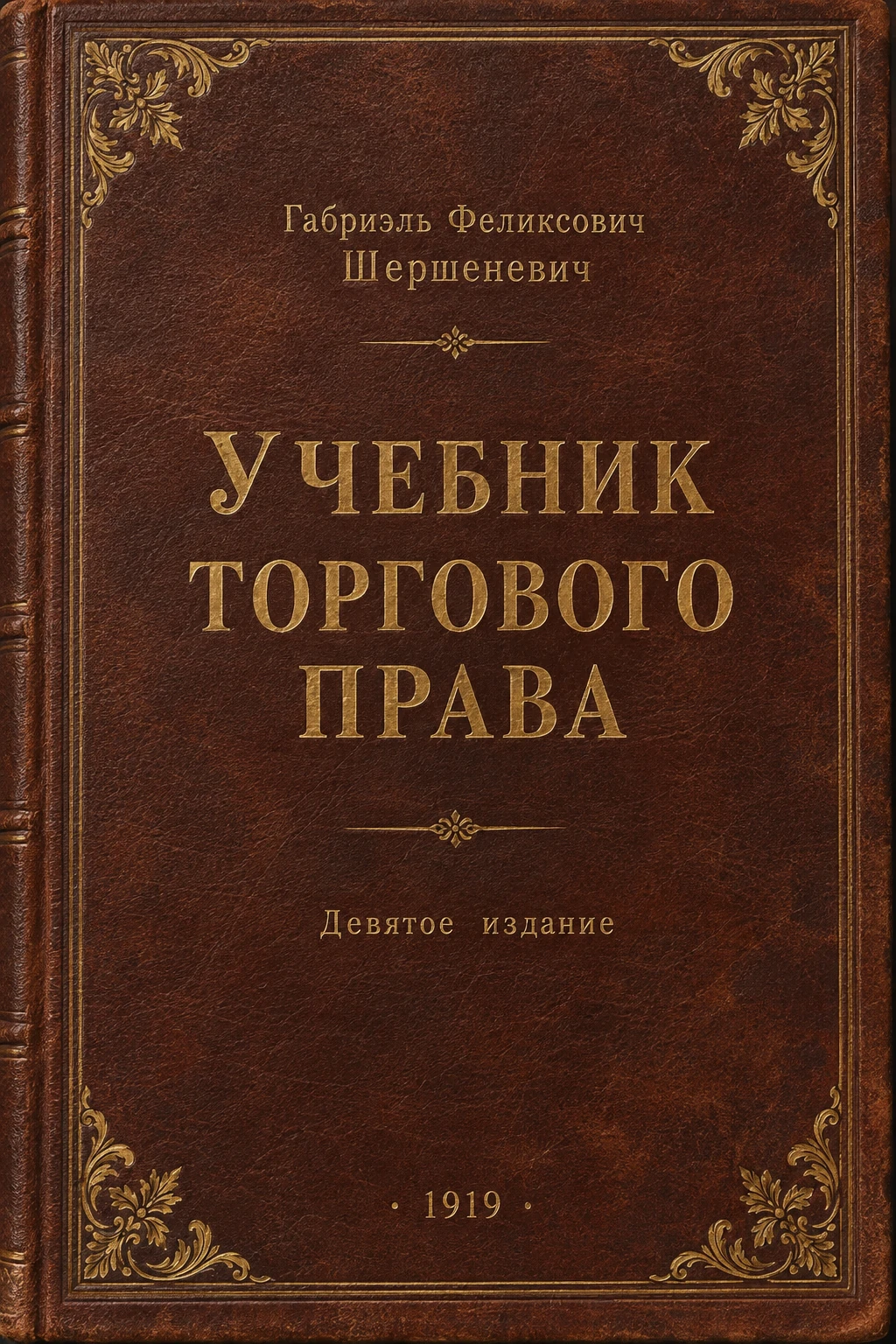 Обложка книги «Учебник торгового права»